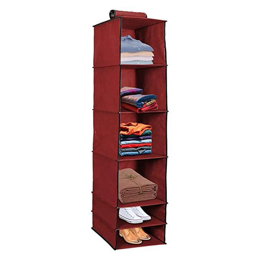 6 Shelves Foldable Wardrobe