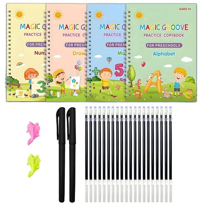 Reusable Handwriting Practice Book 4 BOOKS