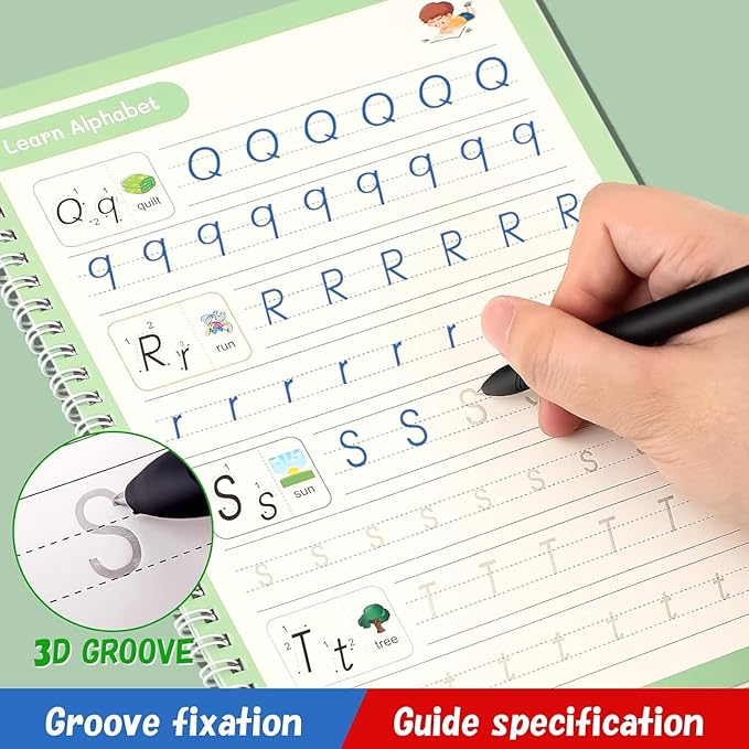 Reusable Handwriting Practice Book 4 BOOKS