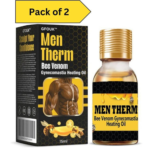 Bee venom  Heating Oil 15 ml (Pack of 2)