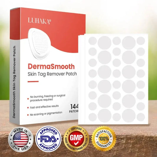 144PCS/Derma Smooth Skin Tag Removal Patch