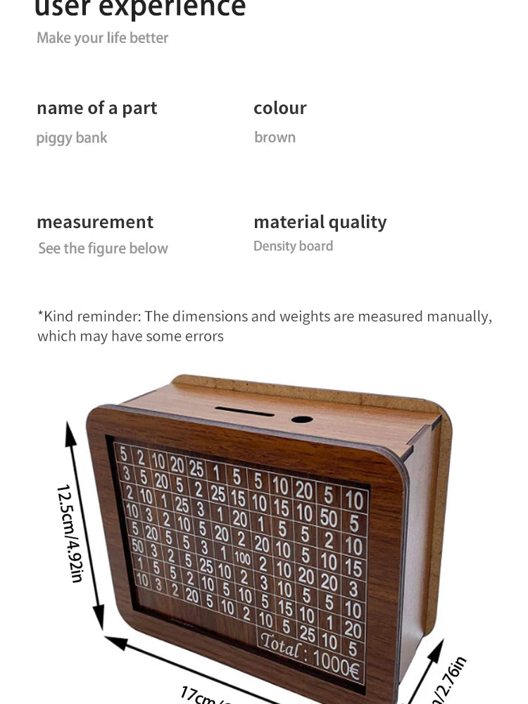 Wooden Money Box DIY