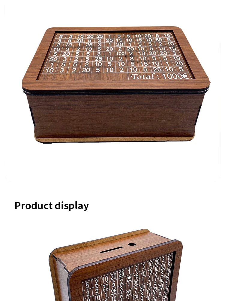 Wooden Money Box DIY