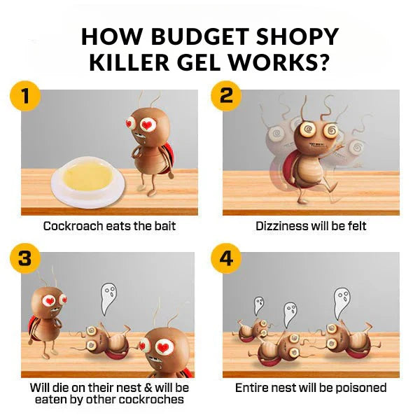 Cockroach Killer  (Pack of 24pc)